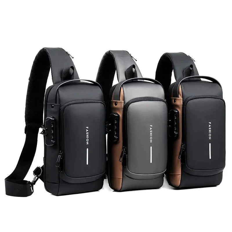 CityGuard™ Sling Shoulder Bag With RPID Lock