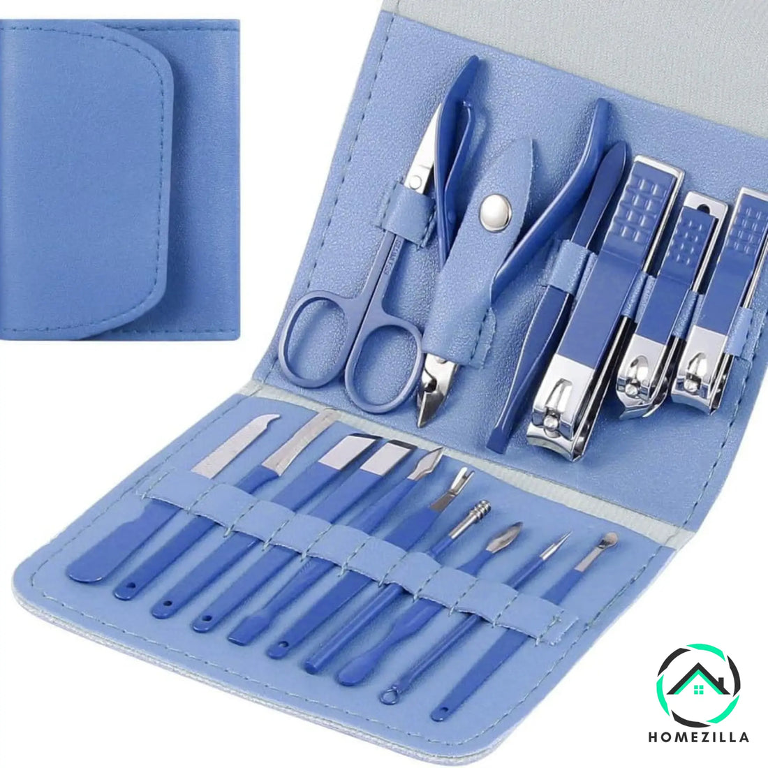 💅 Professional 14-in-1 Manicure & Pedicure Set – Nail Care & Grooming Kit