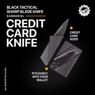 Credit Card Folding Safety Knife – Ultra Slim Pocket Survival Tool